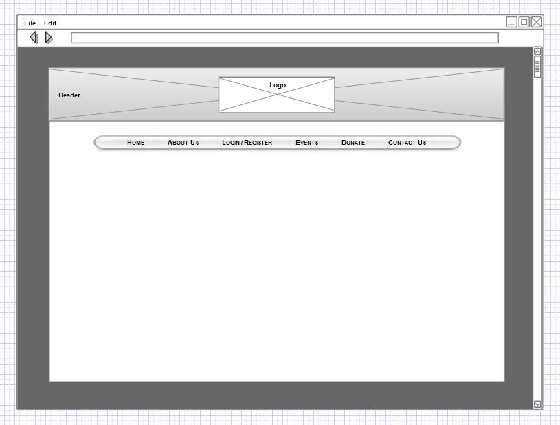 User Interface Wireframe